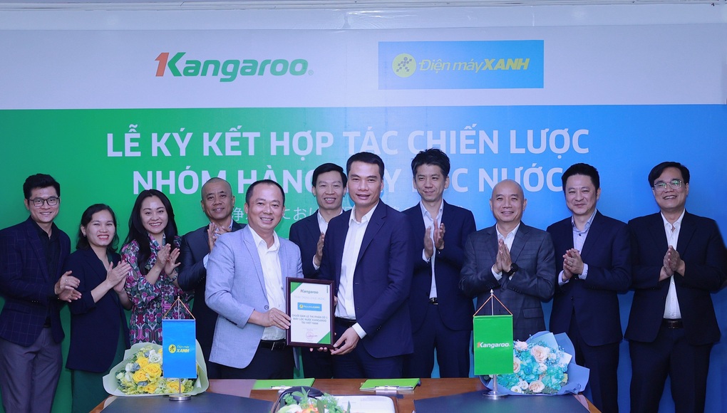 Kangaroo và Điện máy Xanh hợp tác chiến lược, ra mắt máy lọc nước mới - 3 Kangaroo và Điện máy Xanh hợp tác chiến lược, ra mắt máy lọc nước mới - 3