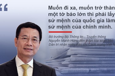 “Lấy sứ mệnh của quốc gia làm sứ mệnh của chính mình”