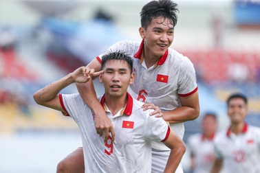 U23 Việt Nam đại thắng 4-1 trước U23 Lào