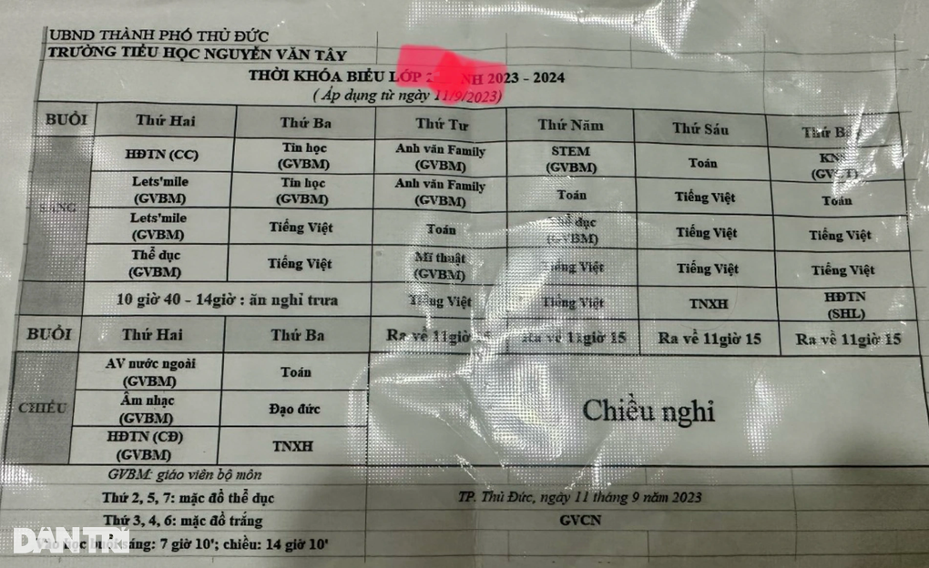 Học sinh gánh gần chục tiết học liên kết/tuần, không học ra khỏi lớp? - 3 Học sinh gánh gần chục tiết học liên kết/tuần, không học ra khỏi lớp? - 3
