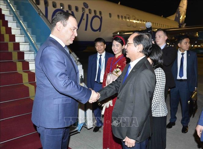 Thủ tướng Cộng hòa Belarus đến Hà Nội, bắt đầu thăm chính thức Việt Nam - 2