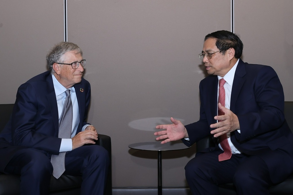 Thủ tướng Phạm Minh Chính gặp tỷ phú Bill Gates tại Mỹ - 2 Thủ tướng Phạm Minh Chính gặp tỷ phú Bill Gates tại Mỹ - 2