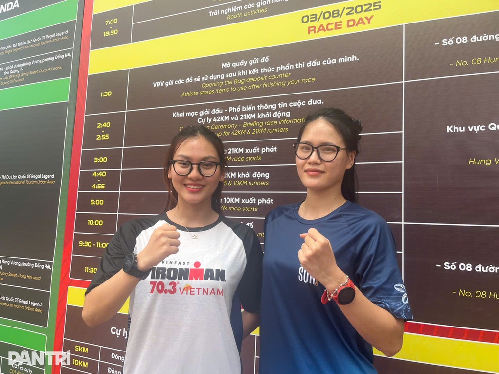 VĐV háo hức chinh phục Aqua Warriors và Quảng Trị International Marathon - 2