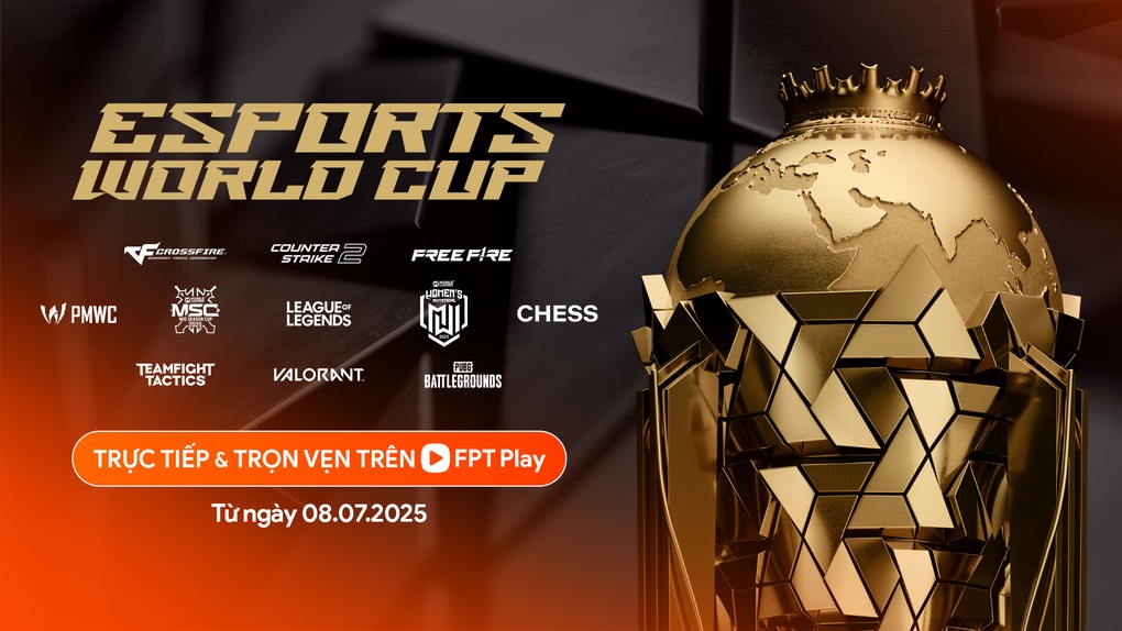 FPT Play phát sóng độc quyền bộ môn cờ vua tại eSports World Cup 2025 - 3 FPT Play phát sóng độc quyền bộ môn cờ vua tại eSports World Cup 2025 - 3