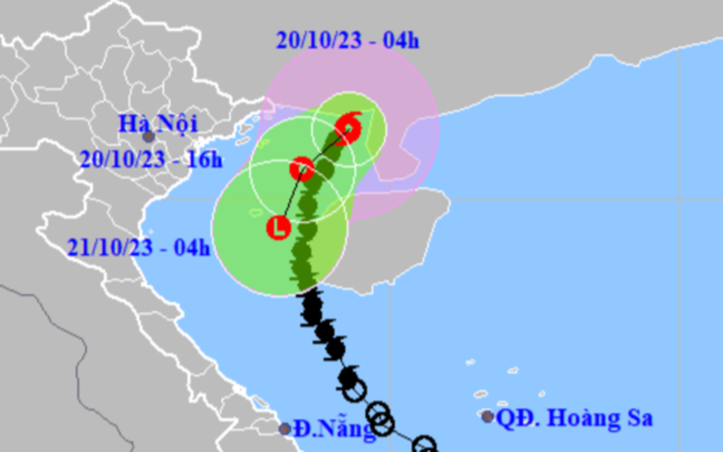 Không khí lạnh áp sát miền Bắc, bão số 5 đổi hướng - 1