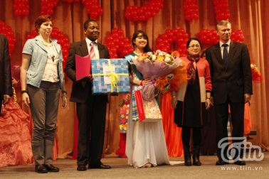 Hoa hậu bản sắc dân tộc tại Nga kể chuyện du học