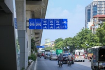 Tuyến đường đầu tiên ở Hà Nội sắp tách riêng làn ô tô, xe máy