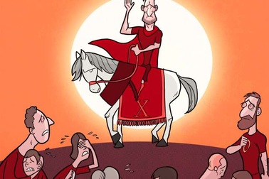 Góc biếm họa: Chào tạm biệt “Hoàng tử” Totti