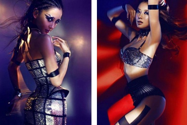 Angela Baby, Lâm Đại Hùng gợi cảm trong bộ lịch mừng năm mới