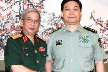 Thượng tướng Nguyễn Chí Vịnh gặp Bộ trưởng quốc phòng TQ