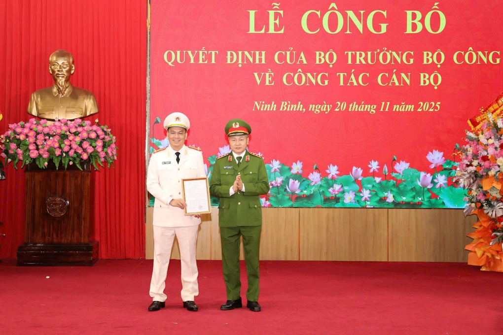 Thượng tá Cù Quốc Thắng làm Giám đốc Công an tỉnh Ninh Bình - 1