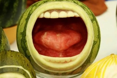 Chùm ảnh: Các mẫu cắt tỉa dưa hấu siêu đẹp