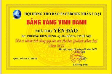 Ồn ào bảng vàng "Hội đồng Thơ Báo Facebook nhân loại", Hội Nhà văn nói gì?
