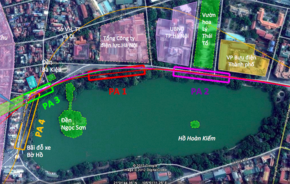 Hà Nội tính bỏ ga ngầm C9 nằm cạnh Hồ Gươm - 2 Hà Nội tính bỏ ga ngầm C9 nằm cạnh Hồ Gươm - 2
