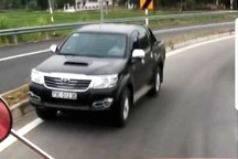Lại phát hiện ô tô chạy ngược chiều trên cao tốc Đà Nẵng - Quảng Ngãi