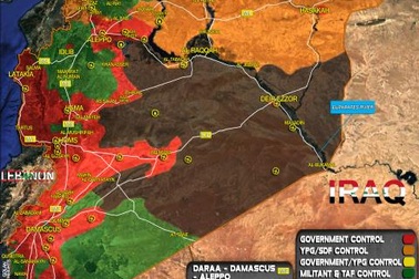 Quân Assad chặt đứt mạch máu của phiến quân tại Hama