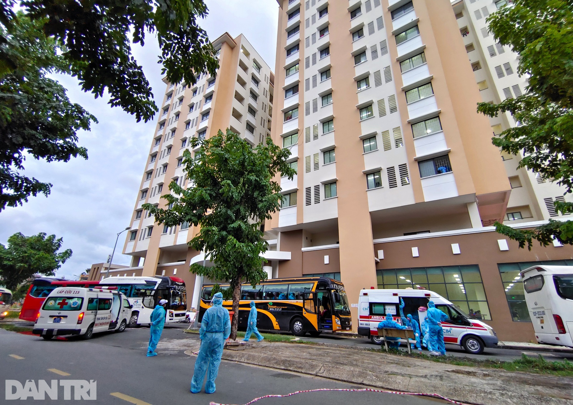 Cận cảnh 3 khu chung cư ở TPHCM được trưng dụng làm bệnh viện dã chiến - 9 Cận cảnh 3 khu chung cư ở TPHCM được trưng dụng làm bệnh viện dã chiến - 9