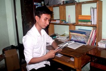 Nam sinh giành 9,75 điểm Văn muốn trở thành thầy giáo dạy tiếng Anh