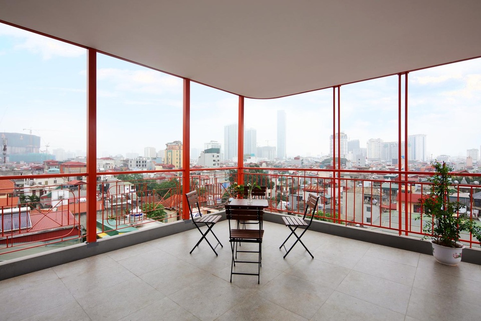 Nhà 7 tầng ở Hà Nội đẹp như tranh, mỗi phòng một phong cách độc đáo - 13