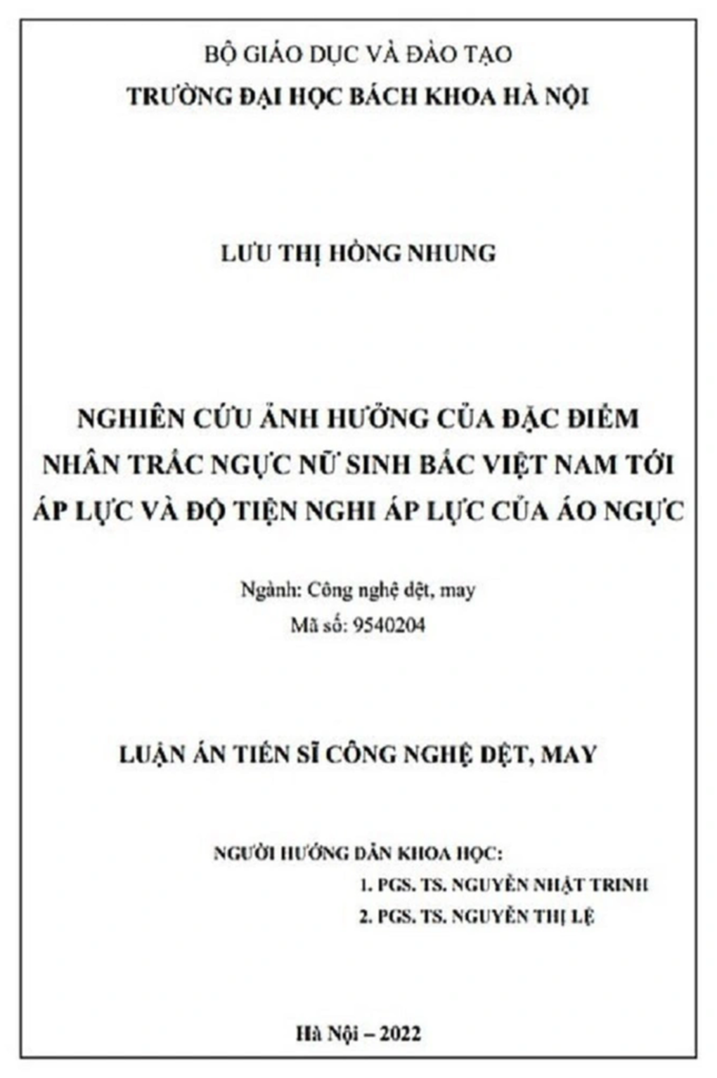 Lý do luận án tiến sĩ về áo ngực nhận được 7/7 phiếu tán thành - 3 Lý do luận án tiến sĩ về áo ngực nhận được 7/7 phiếu tán thành - 3
