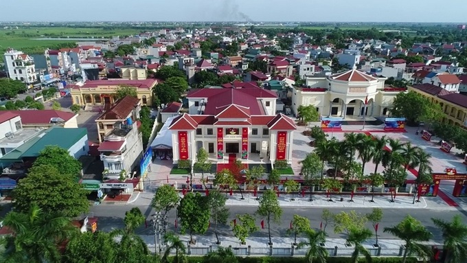 Một góc huyện Gia Lộc, tỉnh Hải Dương