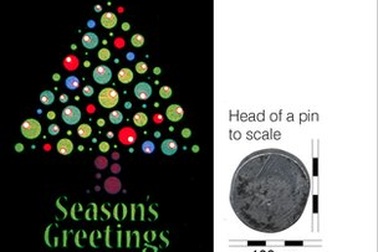 Ra mắt thiệp Giáng sinh nhỏ nhất thế giới