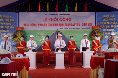 Khởi công xây dựng tuyến đường ven biển hơn 2.600 tỷ đồng