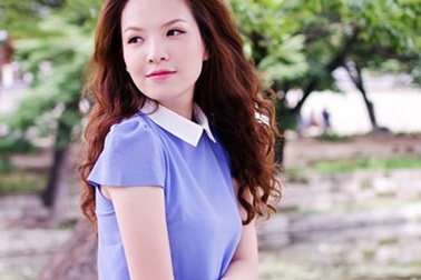 Đan Lê xinh đẹp tại Hàn Quốc