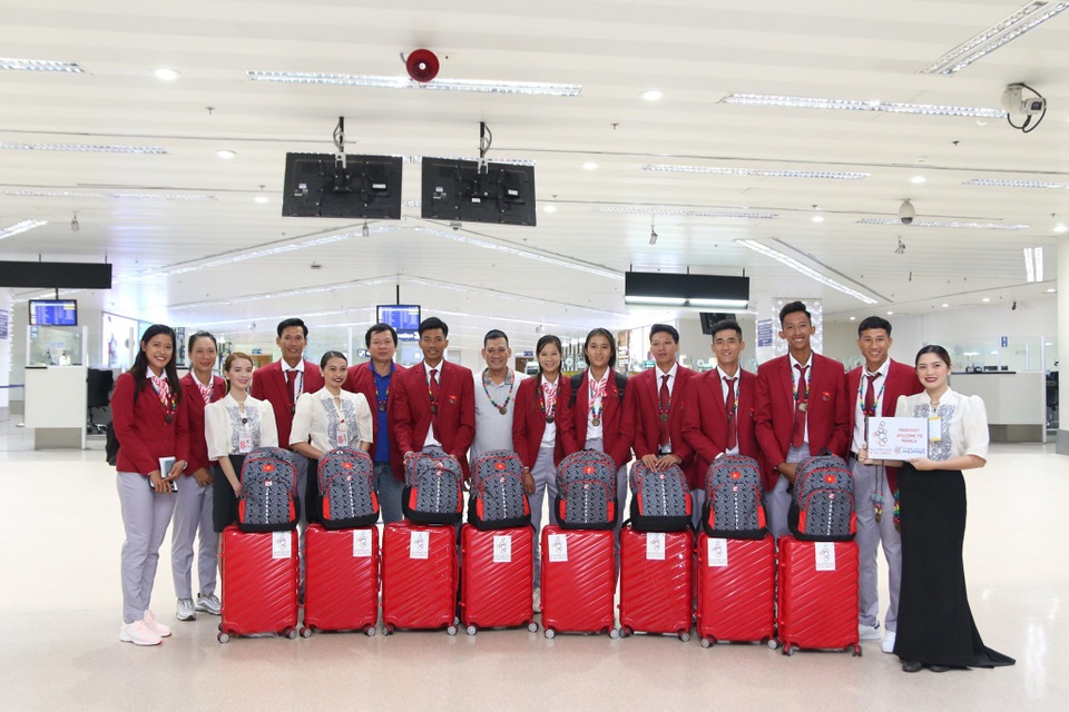Đoàn thể thao Việt Nam háo hức lên đường dự SEA Games - 6 Đoàn thể thao Việt Nam háo hức lên đường dự SEA Games - 6
