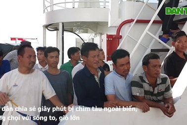 78 ngư dân may mắn sống sót trở về