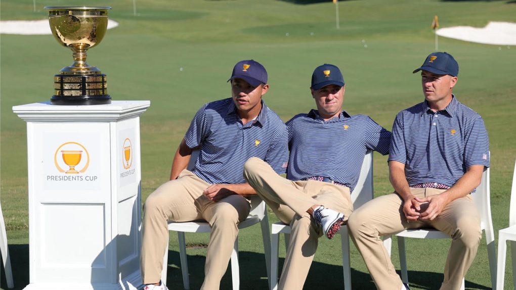 Tuyển Mỹ dẫn trước đội các ngôi sao thế giới tại Presidents Cup - 1 Tuyển Mỹ dẫn trước đội các ngôi sao thế giới tại Presidents Cup - 1