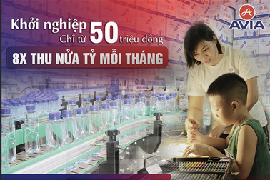 Khởi nghiệp chỉ từ 50 triệu đồng 8X thu nửa tỷ mỗi tháng