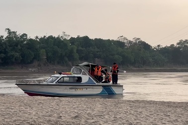 Hiện trường vụ 5 học sinh đuối nước ở Phú Thọ