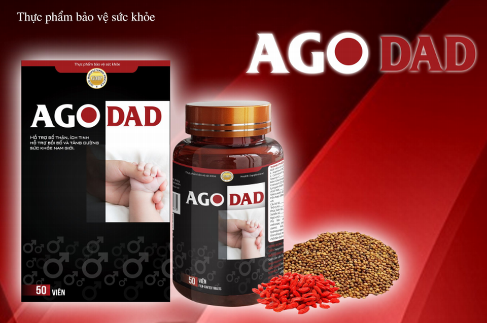 Ago Dad hỗ trợ bổ thận, ích tinh tăng cường sức khỏe nam giới - 3 Ago Dad hỗ trợ bổ thận, ích tinh tăng cường sức khỏe nam giới - 3