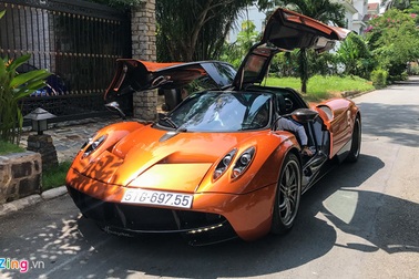 Minh Nhựa bỏ 4 tỷ độ "thần gió" 80 tỷ Pagani Huayra?
