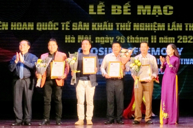 Việt Nam đoạt 4 HCV Liên hoan Quốc tế sân khấu thử nghiệm lần thứ V