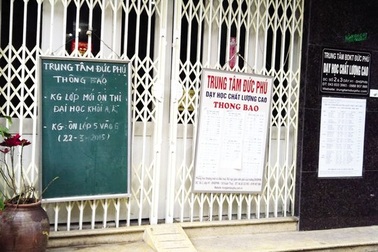 Hà Nội: Lò luyện thi không còn “rực lửa”