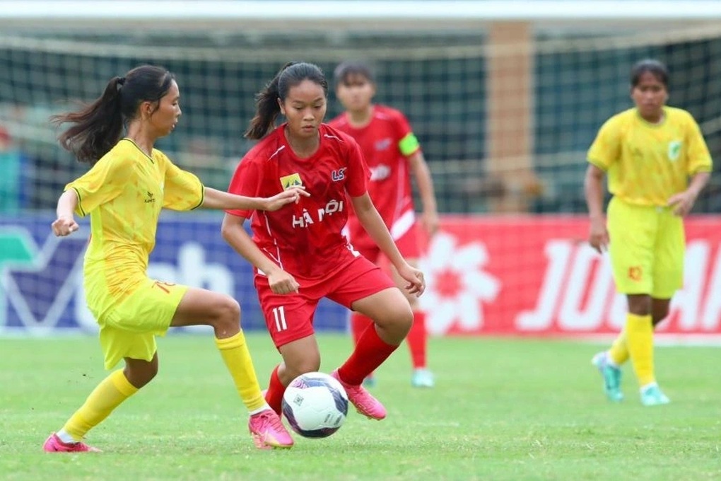 U16 Hà Nội giành chiến thắng ở vòng 5 giải bóng đá nữ U16 Quốc gia - 1 U16 Hà Nội giành chiến thắng ở vòng 5 giải bóng đá nữ U16 Quốc gia - 1