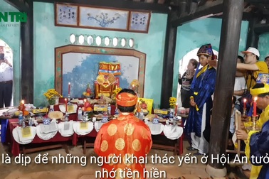 Giỗ Tổ nghề Yến ở Cù Lao Chàm