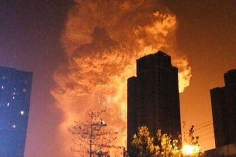 Quân đội Trung Quốc điều hơn 200 chuyên gia hóa học tới Thiên Tân