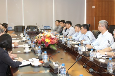 Tổng Giám đốc PV GAS tiếp đại diện Tổ hợp nhà đầu tư Nhà máy điện Sơn Mỹ 1