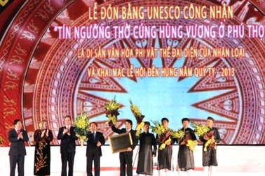 Tôn vinh tín ngưỡng thờ cúng Hùng Vương là di sản nhân loại
