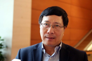 Phó Thủ tướng Phạm Bình Minh nói về việc ông Trump, ông Tập Cận Bình thăm Việt Nam