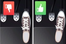 Bí quyết giúp tránh nhầm chân ga và chân phanh