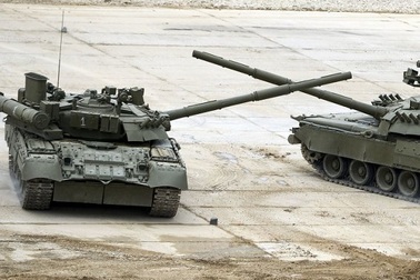 Quân đoàn xe tăng cận vệ số 1 Nga tăng cường hàng loạt T-72B3