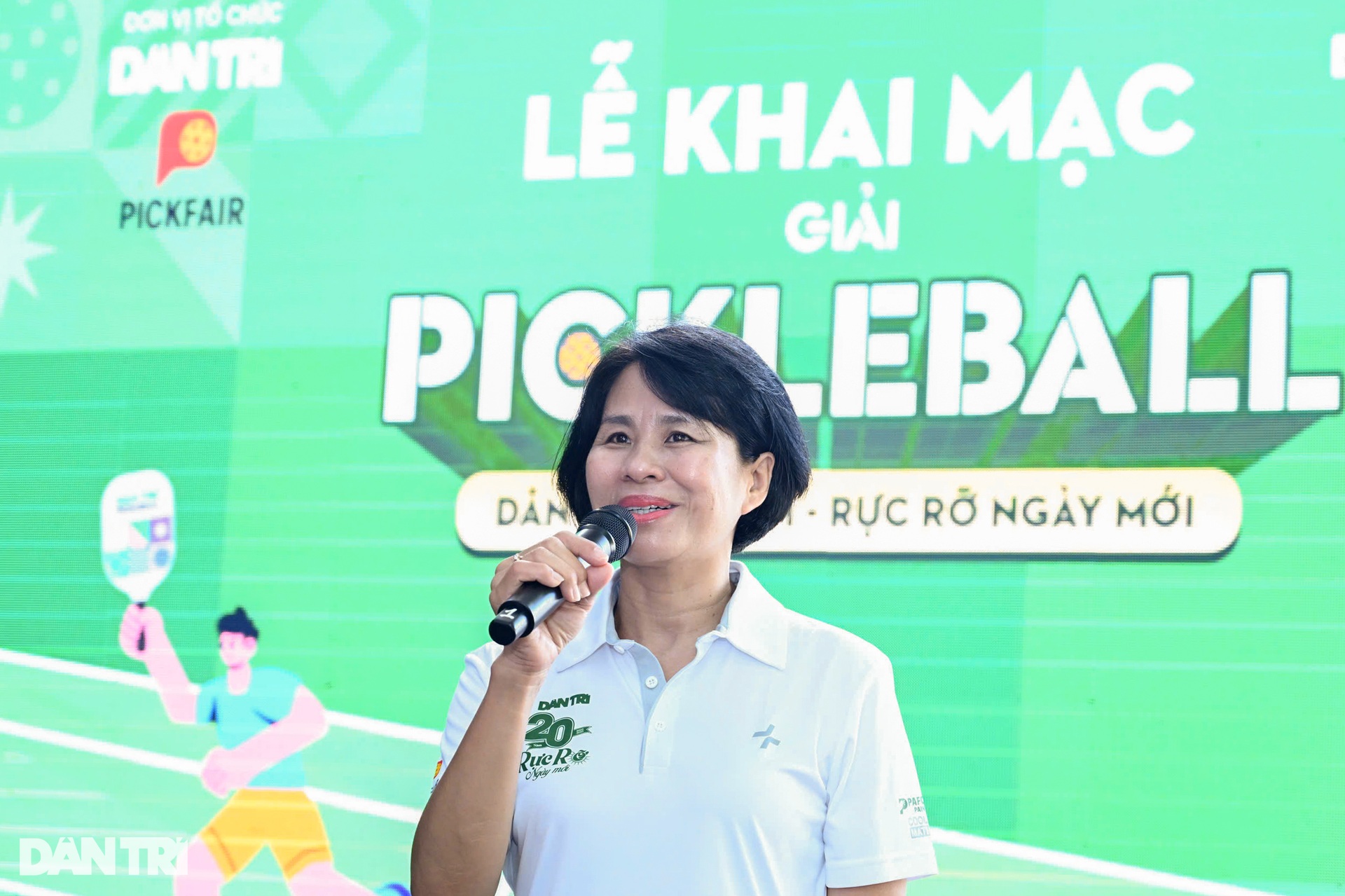 Khởi tranh sôi nổi Giải pickleball Dân trí 20 năm - Rực rỡ ngày mới - 7 Khởi tranh sôi nổi Giải pickleball Dân trí 20 năm - Rực rỡ ngày mới - 7