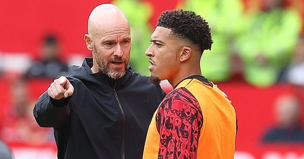 Man Utd liên tiếp thất bại, HLV Ten Hag vẫn gạch tên Jadon Sancho - 1 Man Utd liên tiếp thất bại, HLV Ten Hag vẫn gạch tên Jadon Sancho - 1