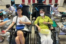 Ngày hội hiến máu cứu người mang tên Tuổi trẻ Tháng 10