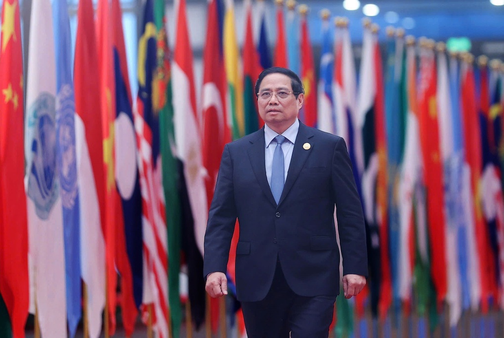 Thủ tướng dự chiêu đãi các trưởng đoàn tham dự SCO 2025 - 1 Thủ tướng dự chiêu đãi các trưởng đoàn tham dự SCO 2025 - 1