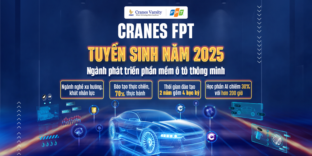 Cranes Varsity: Hơn 27 năm đào tạo nhân lực công nghệ cao cho ngành ô tô toàn cầu - 4